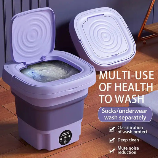 Mini Folding Washing Machine / غسالة ملابس صغيرة قابلة للطي